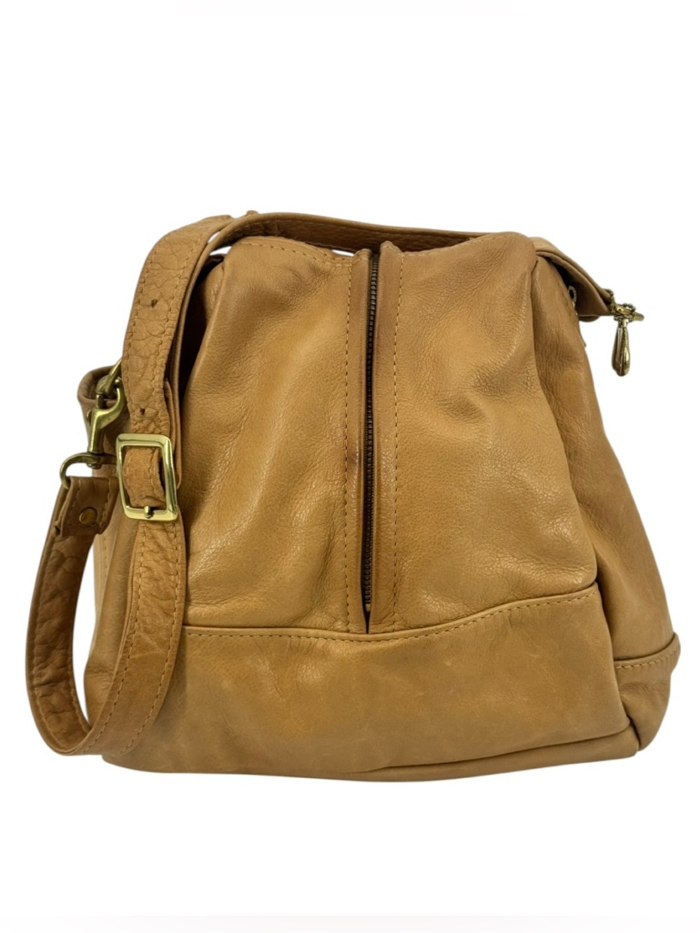 Victoria Leather Co. Vintage Original Droplet Crossbody Bag